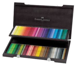 Faber-Castell Albrecht Durer Artists Watercolor Pencil Woodcase Gift Set of 120