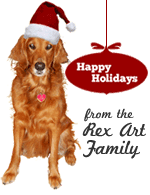 Happy Holidays from The Rex Art Family