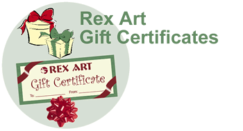 Rex Art Gift Certificates