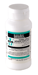 Liquitex Acrylic Fabric Medium - Size 4 oz.