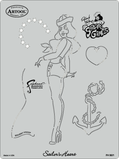 First we have Sailor Girlie, she can be painted as is, in her sailor outfit 