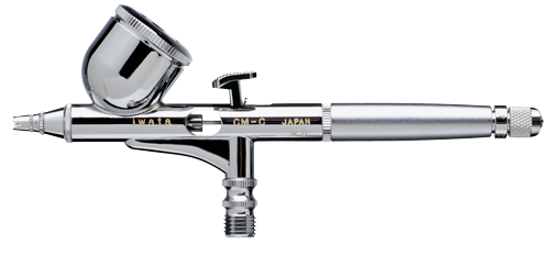 Iwata Custom Micron Airbrush - Model CM-C PLUS - Size .023mm