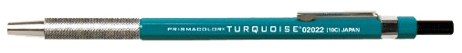 Sanford Turquoise Lead Holder - Metal Grip with Clip