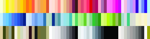 156 Set Colors