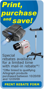 Print, purchase and save on qualifiying Artograph products