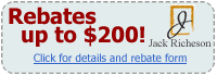 Rebates up to $200