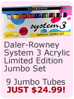 Daler-Rowney System 3 Acrylic Limited Edition Jumbo Set