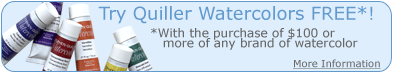 Try Quiller Watercolors FREE*!