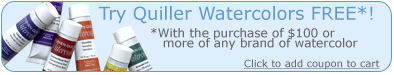 Try Quiller Watercolors FREE*!