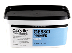 Daler-Rowney DR Acrylic Gesso - Size 1 liter (1.057 quarts)