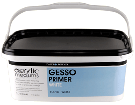 Daler-Rowney DR Acrylic Gesso - Size 1 gallon  (3.785 liters)