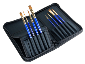 Robert Simmons Sapphire Brush Zip Case