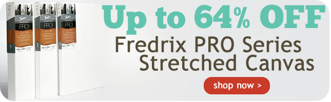 Up to 65% Off Fredrix Pro Series Canvas