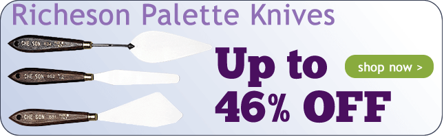 Up to 46% Off Palette Knives from Jack Richeson