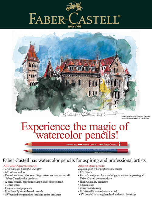 faber_wc Faber Castell Watercolor Pencils
