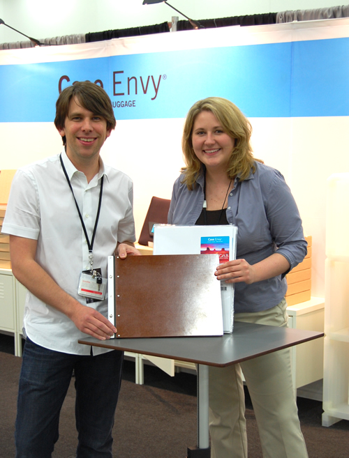 Jason and Brooke show off the new Case Envy Book!