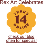 Rex Art Celebrates 14 Years On-Line!