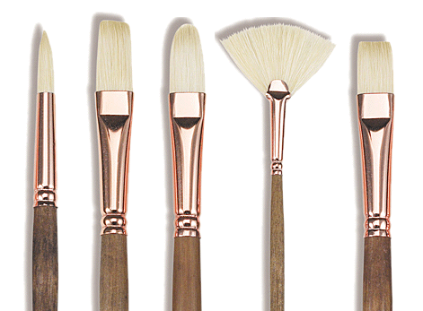 Save 60% off list for Princeton Finest Natural Bristle Brushes at Rex!
