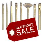 Rex Art - Princeton Brush Closeout - Save 60% off List!