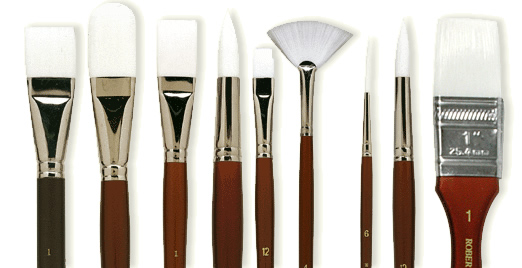 Rex Art 60th Anniversary Celebration! Take up to 60% off Robert Simmons White Sable Brushes!