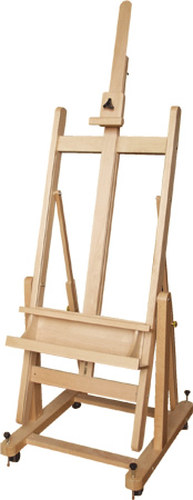 Save 64% on the Jack Richeson Beechwood Platform Easel Set at Rex Art!