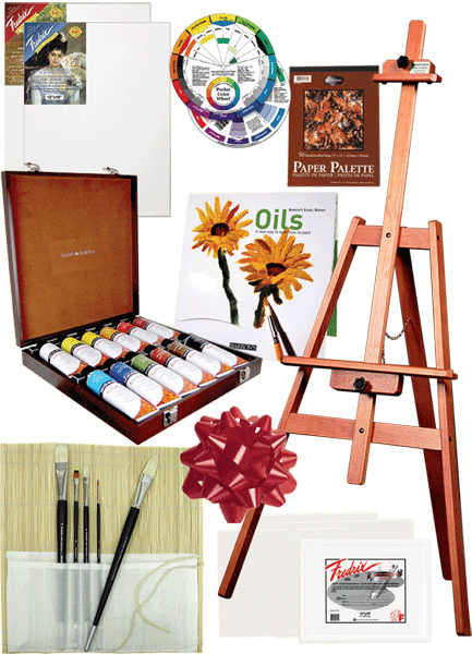 The Rex Art Oil Painting Gift Set - Everything you need to give a fantastic gift!