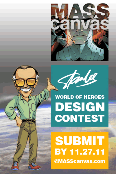 Stan Lee's "WORLD OF HEROES" T-Shirt Design Challenge