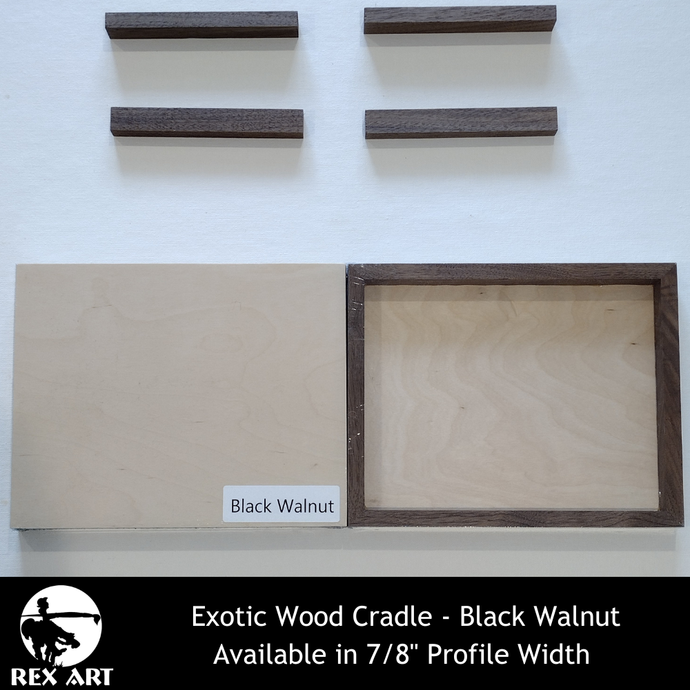 6 Pck Unfinished Wood Canvas Boards For Painting, Deep Cradle 8X10 Wooden Panels A2 14602974