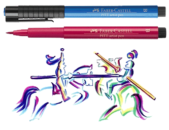 Faber-Castell Pitt Artist Pen Journaling