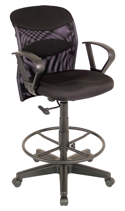 Alvin Salambro Jr Mesh Draft Chair - Color Black*