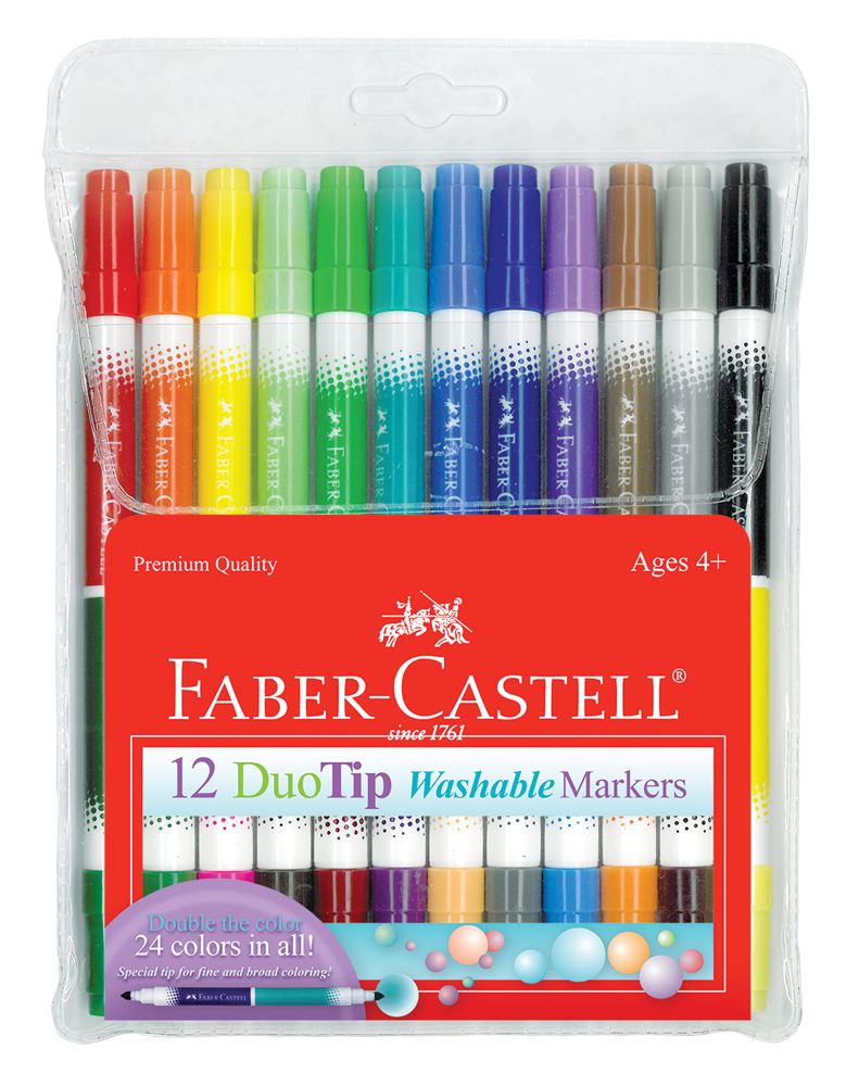 Alex 12 Washable Fine Tip Markers