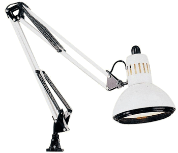Alvin Swing-Arm Lamp - Color Black - Size 32 Reach - NOT FOR SALE IN CALIFORNIA