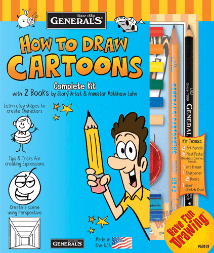 Generals How To Draw Cartoons! Kit