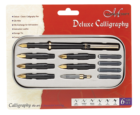 Manuscript Deluxe Calligraphy Set