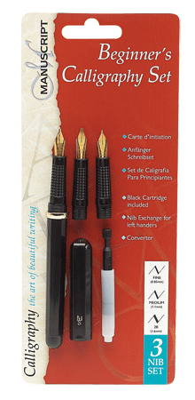 Manuscript Beginners Calligraphy Set