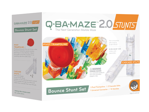 Mindware Q-BA-MAZE 2.0 Bounce Stunt Set