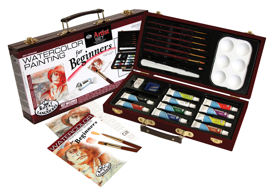 Royal & Langnickel Watercolor Painting For Beginners Set | Rex Art Supplies