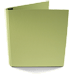 Paolo Cardelli Firenze Astro Binder - Color Light Green - Size 8-1/2 x 11 x 1/2 (Portrait)