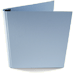 Paolo Cardelli Firenze Astro Binder - Color Sky Blue - Size 8-1/2 x 11 x 1/2 (Portrait)