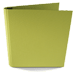 Paolo Cardelli Sorrento Venti Binder - Color Bright Green - Size 8-1/2 x 11 x 1/2 (Portrait)