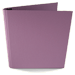 Paolo Cardelli Sorrento Venti Binder - Color Dark Purple - Size 8-1/2 x 11 x 1/2 (Portrait)