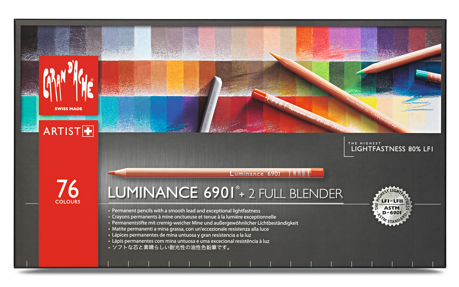 Caran d'Ache Luminance Lightfast Pencil Sets - Rex Art Supplies