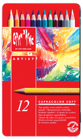 Caran dAche Artist Supracolor Pencil Set of 12