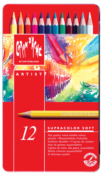 CARAN D'ACHE SUPRACOLOR series 80/120 color Water soluble color