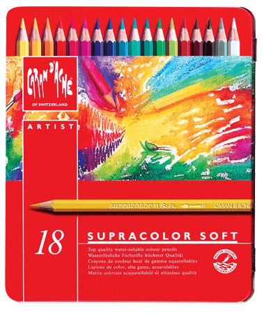 Caran dAche Artist Supracolor Pencil Set of 18