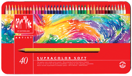 Caran dAche Artist Supracolor Pencil Set of 40