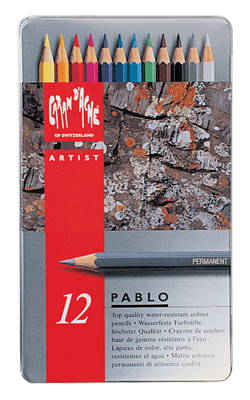 Caran dAche Artist Pablo Pencil Metal Box of  12