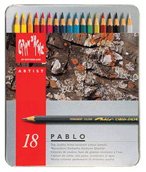 Caran dAche Artist Pablo Pencil Metal Box of  18