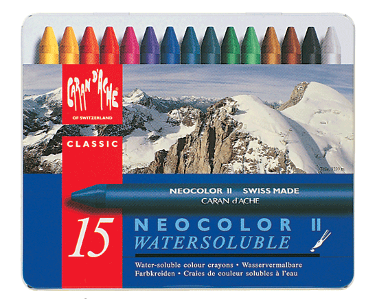 7610186243301 EAN - Caran D'ache Classic Neocolor Ii Water Soluble Pastels