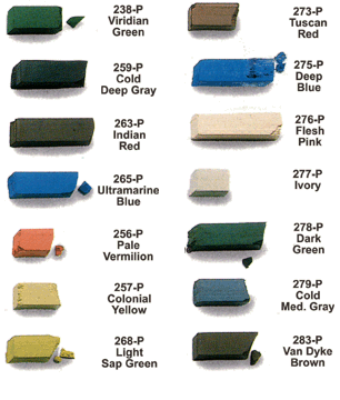 Nupastel Color Chart